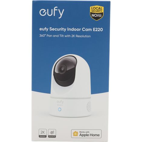 Caméra vidéosurveillance eufy security 2k détection mouvement suivi automatique