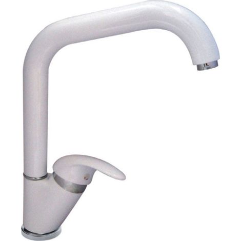 Trade Shop - White square sink mixer sink sink mono-command kitchen -