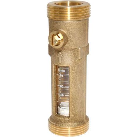 Afriso Durchflussmesser Flowmeter DFM 20-2M 20 bis 70 Liter AG1 1/4" x AG1 1/4" (Eurokonus) 80984 (1/2)