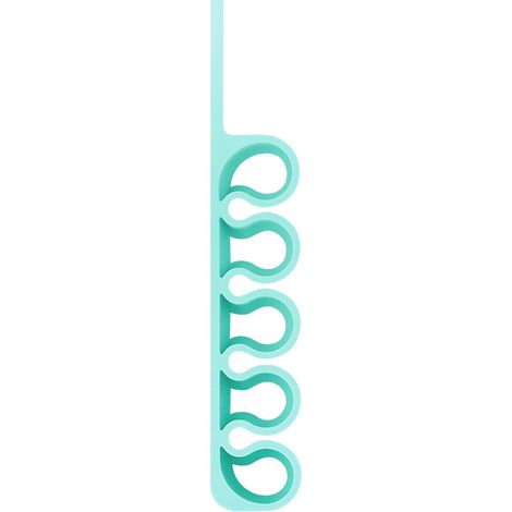 Organizer da ufficio in silicone - menta (1/5)