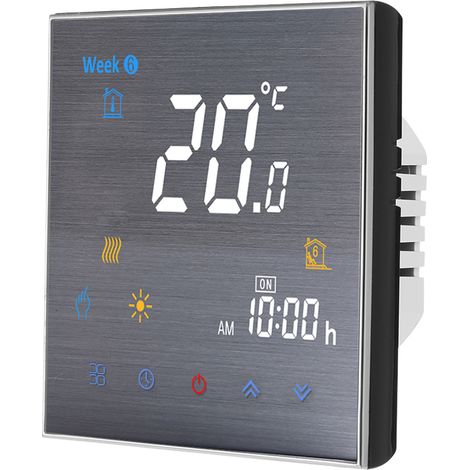 Thermostat de chauffage d'eau BTH-3000L-GA, régulateur de température numérique, grand écran LCD, commandes tactiles, 5 A CA, 95-240 V (1/5)