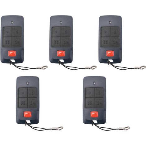 5er-Pack Fernbedienungen für BFT COOL C2, C4, B RCB 2/4 Garagentoröffner (433,92 MHz, Rolling Code), Handsender