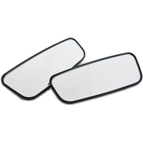 Retroviseur Angle Mort Rectangulaire - Verre HD Convexe Large Angle - Fixation Adhésive - Pour Voiture Camion SUV - 2 Pièces (1/5)