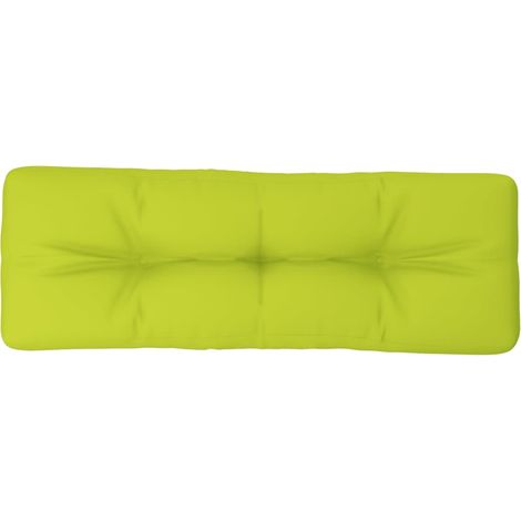 Maison Exclusive - Cuscino per Pallet Verde Brillante 120x40x12 cm in Tessuto