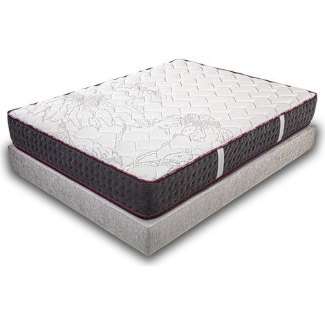 Matelas GoldSup (24cm), mousse haute densité, haute adaptabilité, ergonomique, indépendance du couchage, face été/hiver, 90x190cm (1/5)