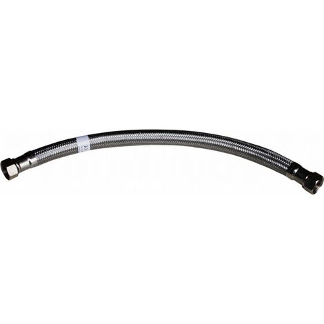 FPLUS ramalillo super hh 3/4 1/2 de 40 cms. (caja 10) , CONEXIÓN FLEXIBLE 

Super Hembra 3/4" Hembra 3/4" de 40 cms.
Trenzado de acero inoxidable 304.
Tubo interior EPDM atóxico pa