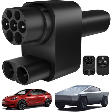 Adaptateur CCS2 vers Charge Rapide 250KW pour Y/3/X/S, Pas pour S/X (2012-2020), pour Les Superchargeurs CCS2 de Marques Autres (1/5)