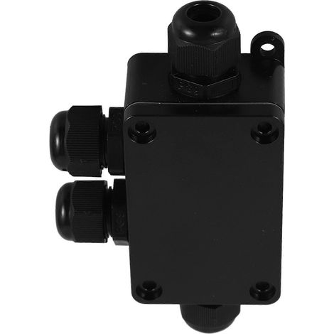 Boîte de jonction électrique extérieure étanche en plastique pour 2 pièces (1/5)