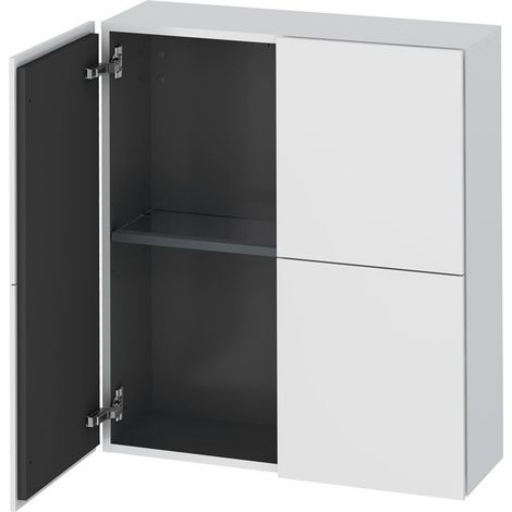 Armoire Duravit L-CUBE 700x243x800mm blanc mat