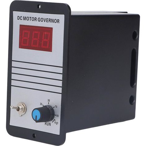 Digitaler Motordrehzahlregler 4000W DC Bürstenmotor Drehzahlregler PWM-Regler mit Not-Aus-Taster 10–36V (1/5)