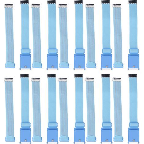 Lot de 10 bracelets antistatiques réglables, bande sans fil, pince robuste pour outil à main (1/5)