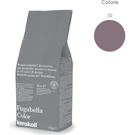 Fugabella color 50 stucco fugante sacco 3 kg