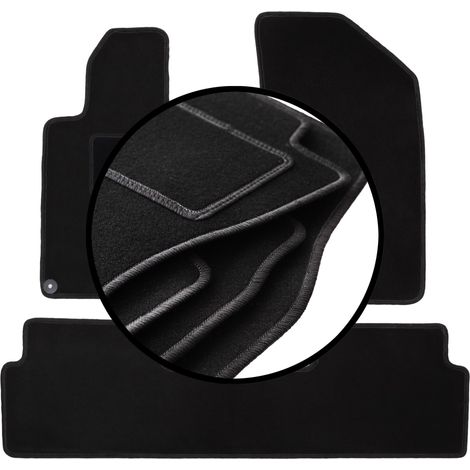 Komplettset Veloursmatten für: Peugeot 508 I Limousine, Kombi, SW, RXH (2010-2018) (1/5)