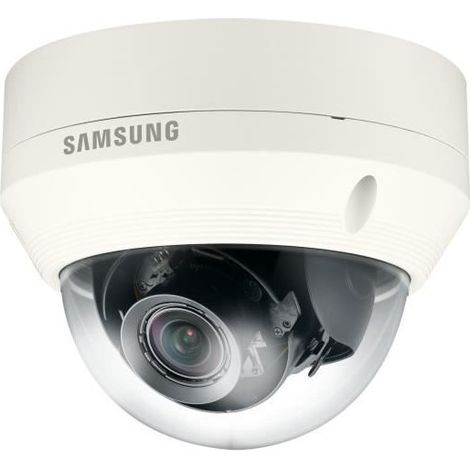 Samsung – Caméra dôme analogique 1,3 Mp – Résistante à l'humidité et aux chocs – Compatible DVR – Zoom motorisé 16x – IP66/IK10 - SCV-5085P