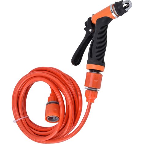 12V 72W Hochdruck-Wasserlanze für Garten, tragbares Selbstansaug-Reinigungsset mit Pistole, G1/2 Außengewinde, Autowäsche (1/5)
