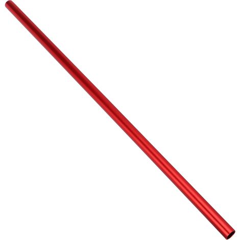 Tuyau rigide en alliage d'aluminium de 14 mm pour système de refroidissement liquide PC (rouge) (1/5)