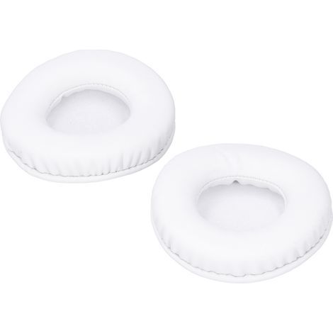 Ersatz-Ohrpolster für die Kopfhörer ATH-WS70, ATH-WS77, ATH-WS99, MDR-V55, MDR-V500, MDR-7502 (Weiß) (1/5)