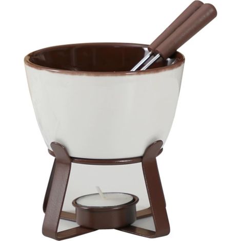 Chocolate Fondue Mug for Home Easy to Clean Large Capacity