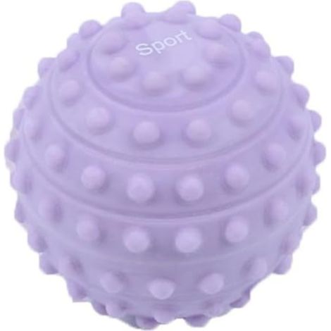 Therapeutischer Massageball für Füße und Körper, lindert Muskelverspannungen und Plantarfasziitis (lila) (1/5)
