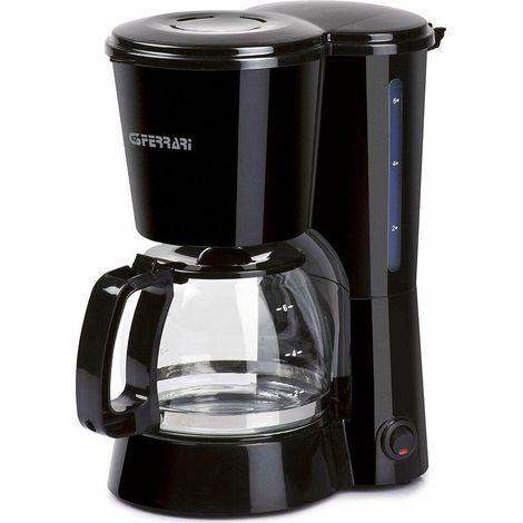 g3ferrari Kaffeemaschine halbautomatisch schwarz 1L 6 Tassen (1/3)