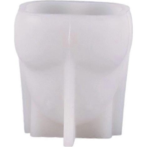Moule à pudding au lait en silicone en forme d'ours, pratique pour faire de la glace pilée, outil de cuisine (1/4)