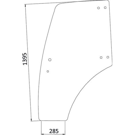 Türscheibe Lindner UNIVERSAL 3203412N (1/2)
