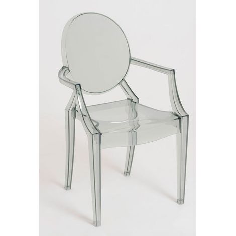 Sillas Comedor - Silla Diam Brazos Transparente - Transparente (1/5)