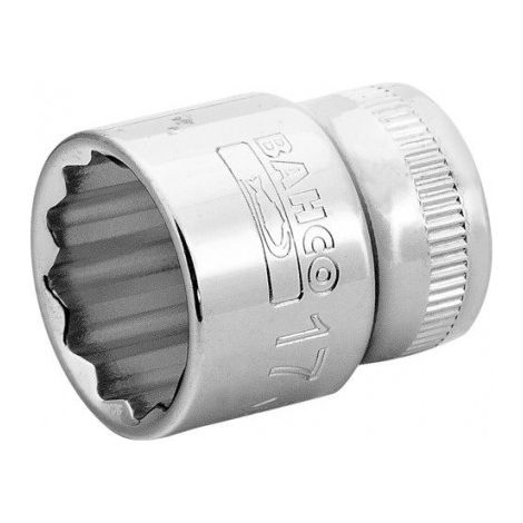 VASO 3/8" BIHEXAGONAL 17MM - BAHCO