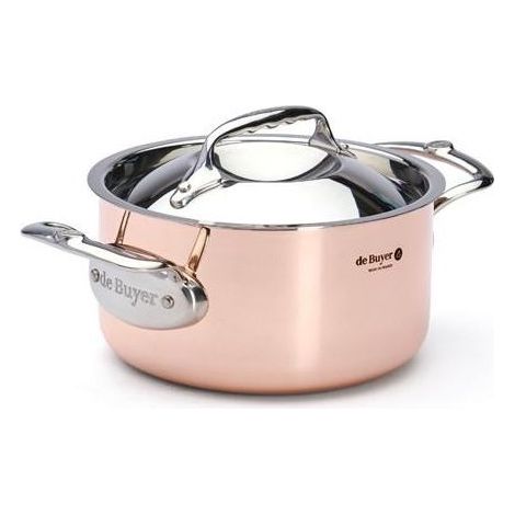 De Buyer Prima Matera Bratentopf Kupfer/Edels. 16 cm induktion (1/2)