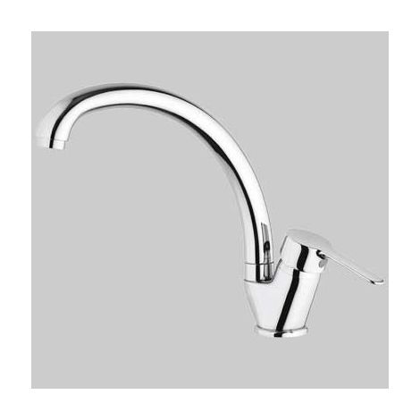 Miscelatore Lavello Con Canna Orientabile P3 Cromo