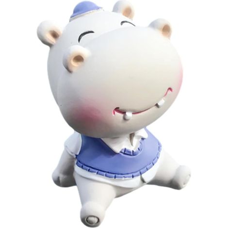 figurines d hippopotames en r sine pour la d coration du (1/5)