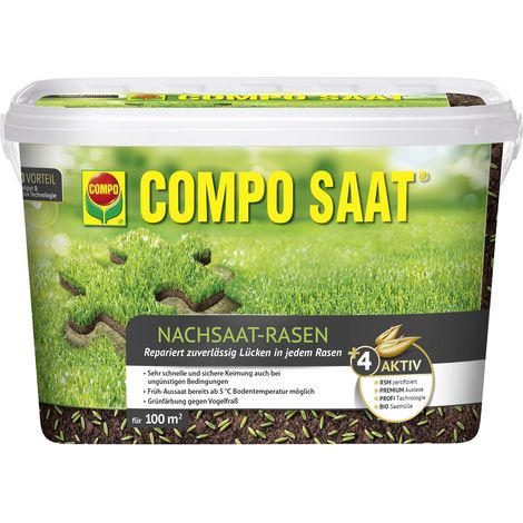 COMPO SAAT® Nachsaat-Rasen 2 kg für 100 qm