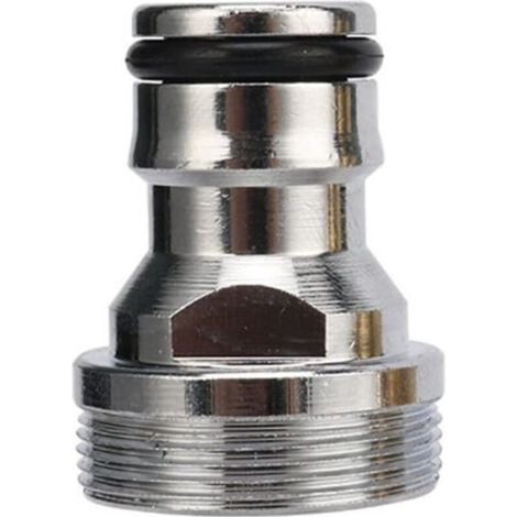 Raccord Pour Tuyau D'arrosage Fileté M22/m24 Acier