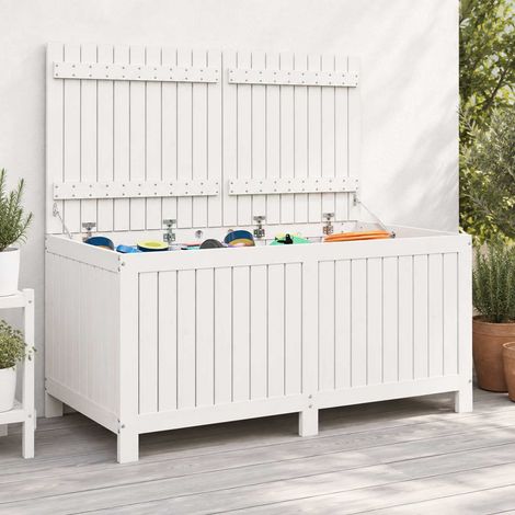 vidaXL Boîte de Rangement de Jardin 359 L Bois de pin massif (1/5)