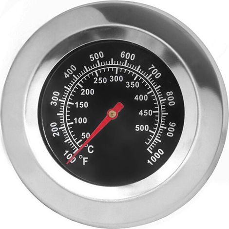 Ersatz-Grillthermometer – 100 bis 1000 Grad Fahrenheit, für Edelstahl-Gasgrills, präzise, hitzebeständig & einfach abzulesen