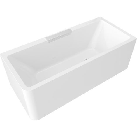 CASCATA R MONOLITH Baignoire Rectangulaire 180x80x60cm, Bec Cascade Inox (1/4)