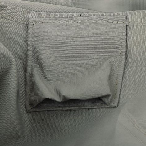 Set mit 2 Ersatzbezügen für Sonnenschirme, wasserdichtes und UV-beständiges Polyester-Schutzgewebe für Terrasse und Garten