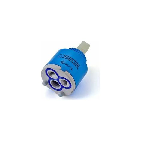 Cartouche thermostatique 35 mm en céramique – Remplacement pour mitigeur – Compatible avec robinets à valve 35 mm (1/5)