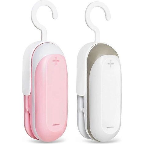 Mini scelleuse de sacs, refermeuse de sacs plastiques pour la conservation des aliments, scelleuse thermique portable 2 en 1, pour la cuisine, les pique-niques et le camping (1/2)