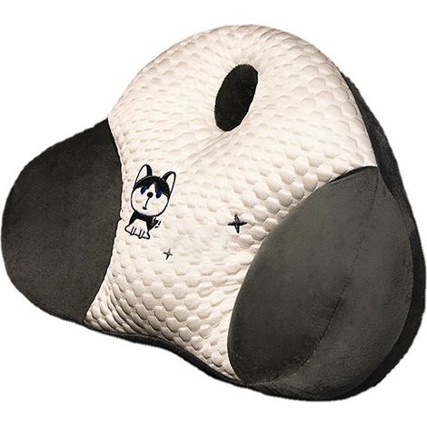 Coussin de soutien lombaire été pour chaise, oreiller taille bande dessinée husky pour canapé chambre bureau voiture (1/5)