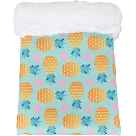 Sac de couchage pour Hamster, doux et chaud, décoratif, nid de maison, pochette de cachette pour petits animaux, ours doré, cochon d'inde S (1/5)