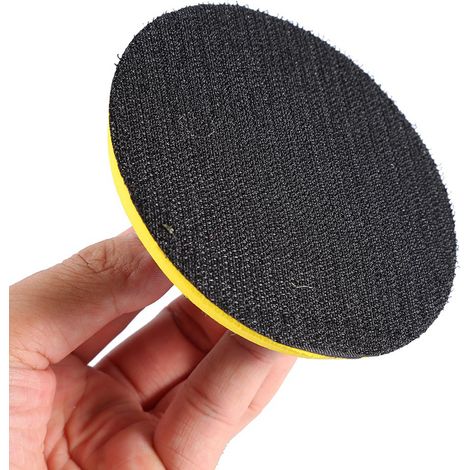 Un ensemble de disques de polissage diamantés pour utilisation à sec ou humide, 10 cm (4 pouces), pour granit, marbre, béton et pierre. (1/5)