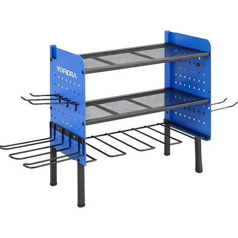 Werkzeugorganisator, Schwerlastmetall, Pegboard-kompatibel, 42.9x22x30cm (1/2)