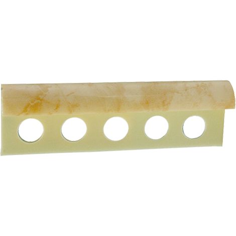 Profilo Jolly per Piastrelle Colorea Beige S.angelo 10 Pezzi in PVC 10 mm
