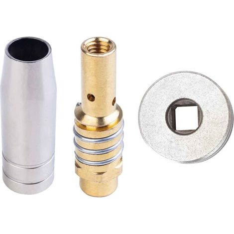 Scheppach Fülldraht Set Düsen mit 1, 0,9, 0,8, 0,6mm, Vorschubrolle WSE4000-MULTI