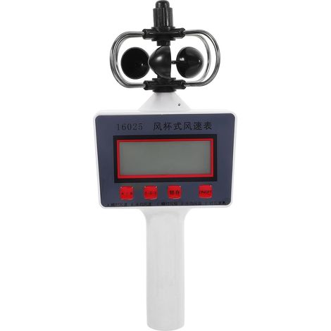 Anémomètre Professionnel Portable avec Écran Lcd, Design Compact et Léger en Plastique, Surveillance Agricole Travail Terrain (1/5)