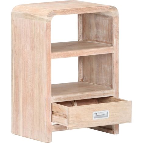 Maison Exclusive - Comodino 40x30x60 cm in Legno Massello di Acacia