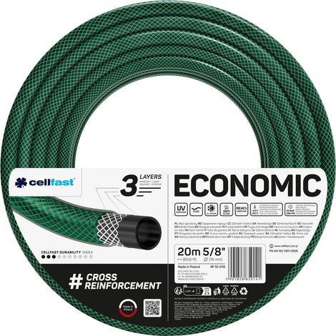 Tubo da giardino economico Cellfast 5/8" 20 m  (1/4)