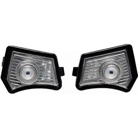 Éclairage d'accueil lumineux de bienvenue à LED pour rétroviseur intérieur avec projecteur laser latéral pour Jaguar XE, XF, XJ et XK (1/5)