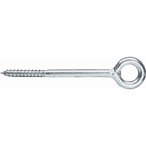 Pitons d'échafaudage OP12 acier zingué diamètre 12mm longueur 90mm filetage 65mm œil 23mm boite 25 pièces - G&B FISSAGGI